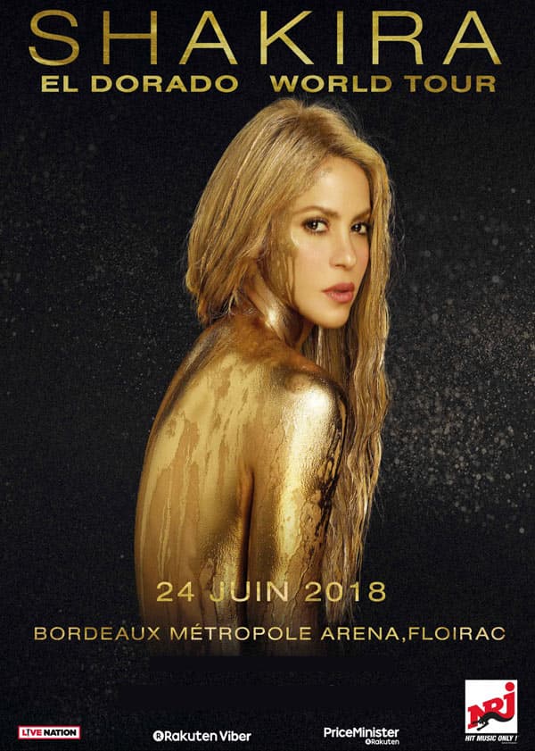 SHAKIRA - EL DORADO WORLD TOUR