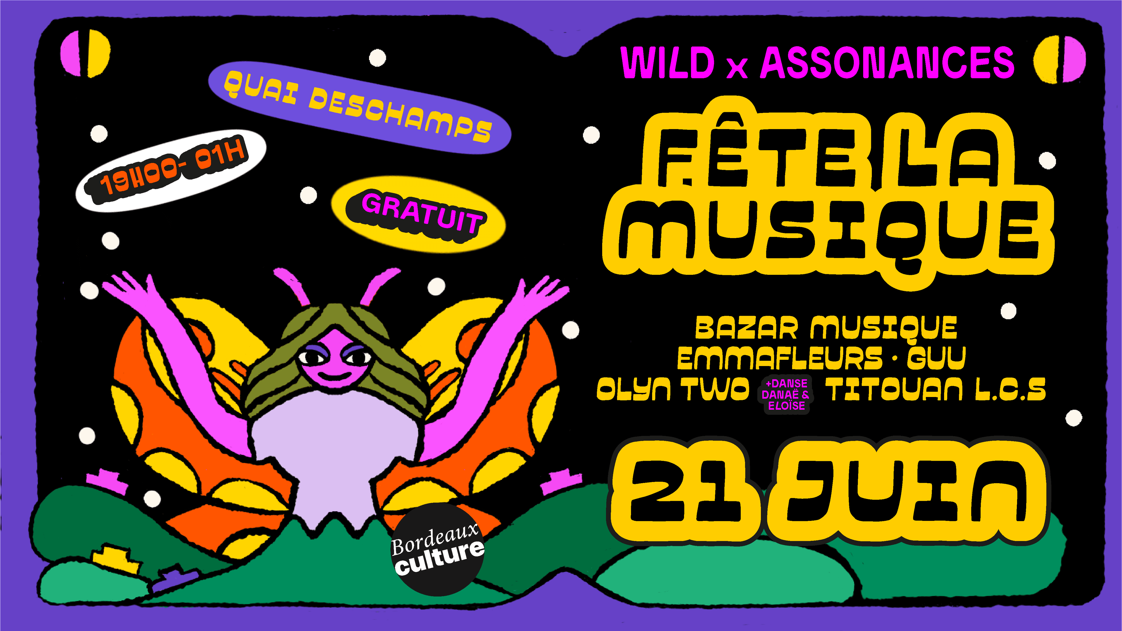 Fête La Musique | WILD x ASSONNANCES