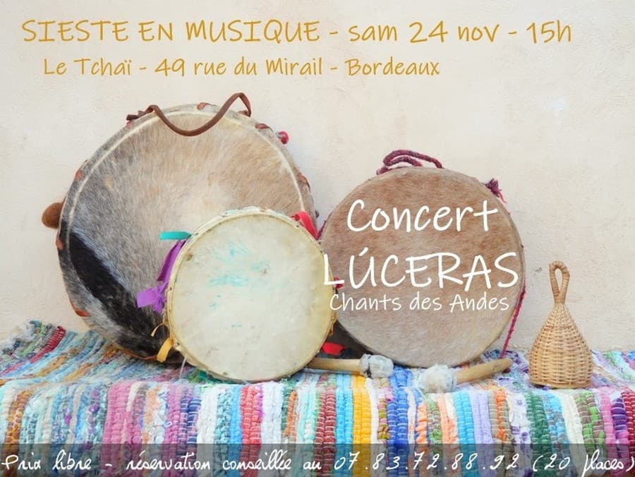 Sieste en musique avec Lúceras