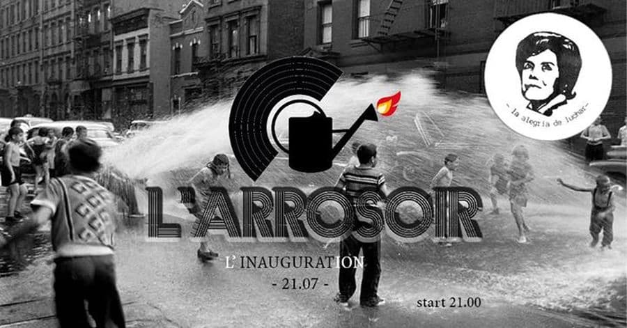 Soirée d'inauguration de L'Arrosoir
