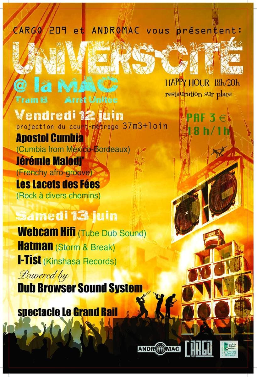 Soirée DUB (Univers-Cité)