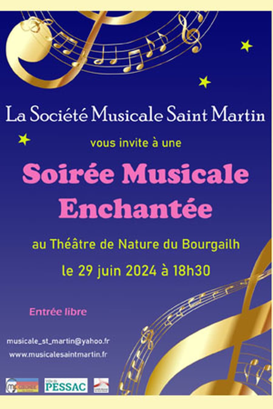 Soirée musicale enchantée