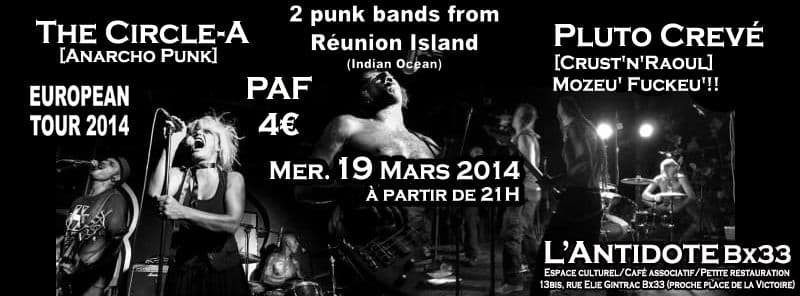 SOIREE PUNK/ROCK FROM REUNION ISLAND