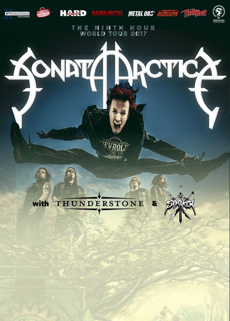 Sonata Arctica + Triosphere + Striker