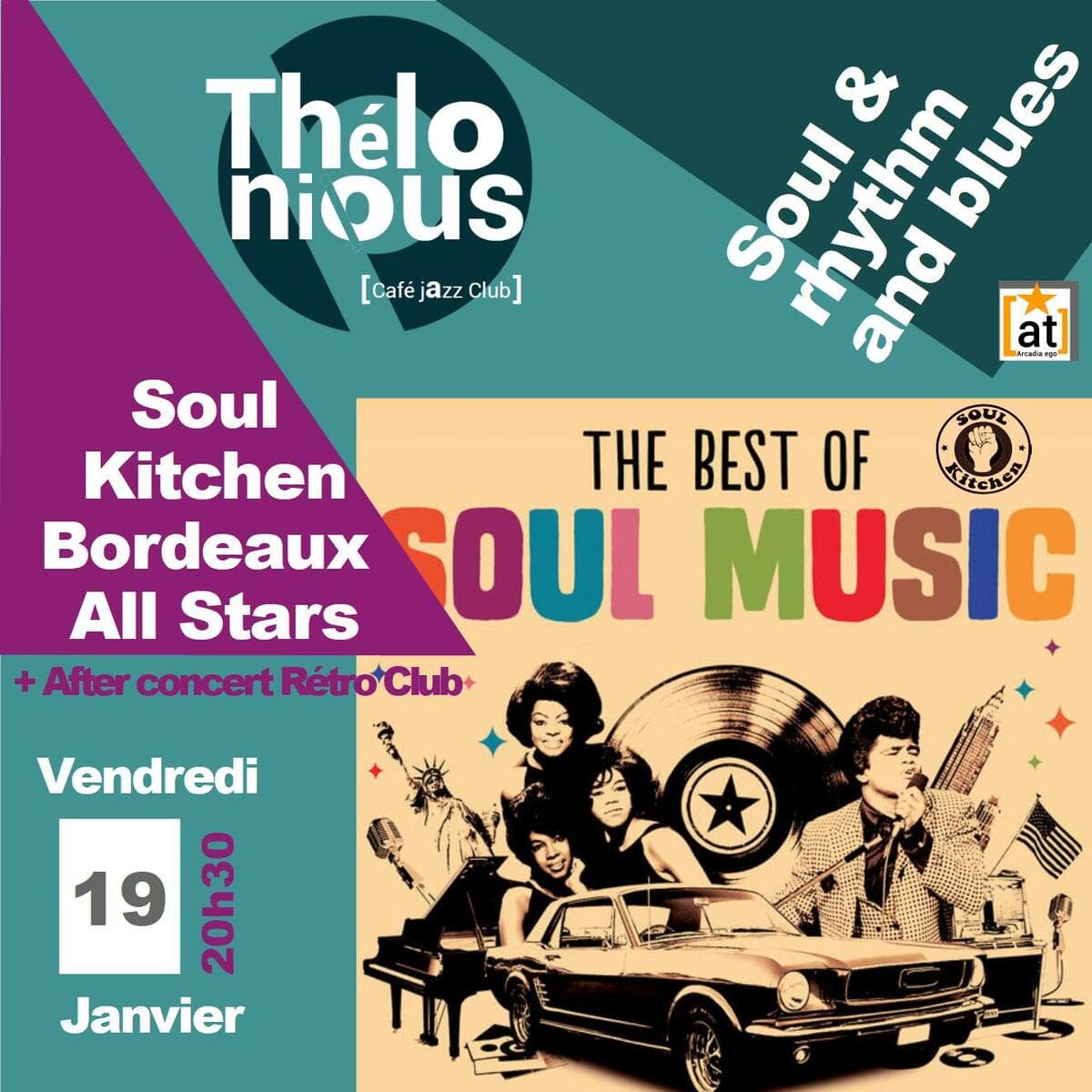 Soul Kitchen + After Rétro Club