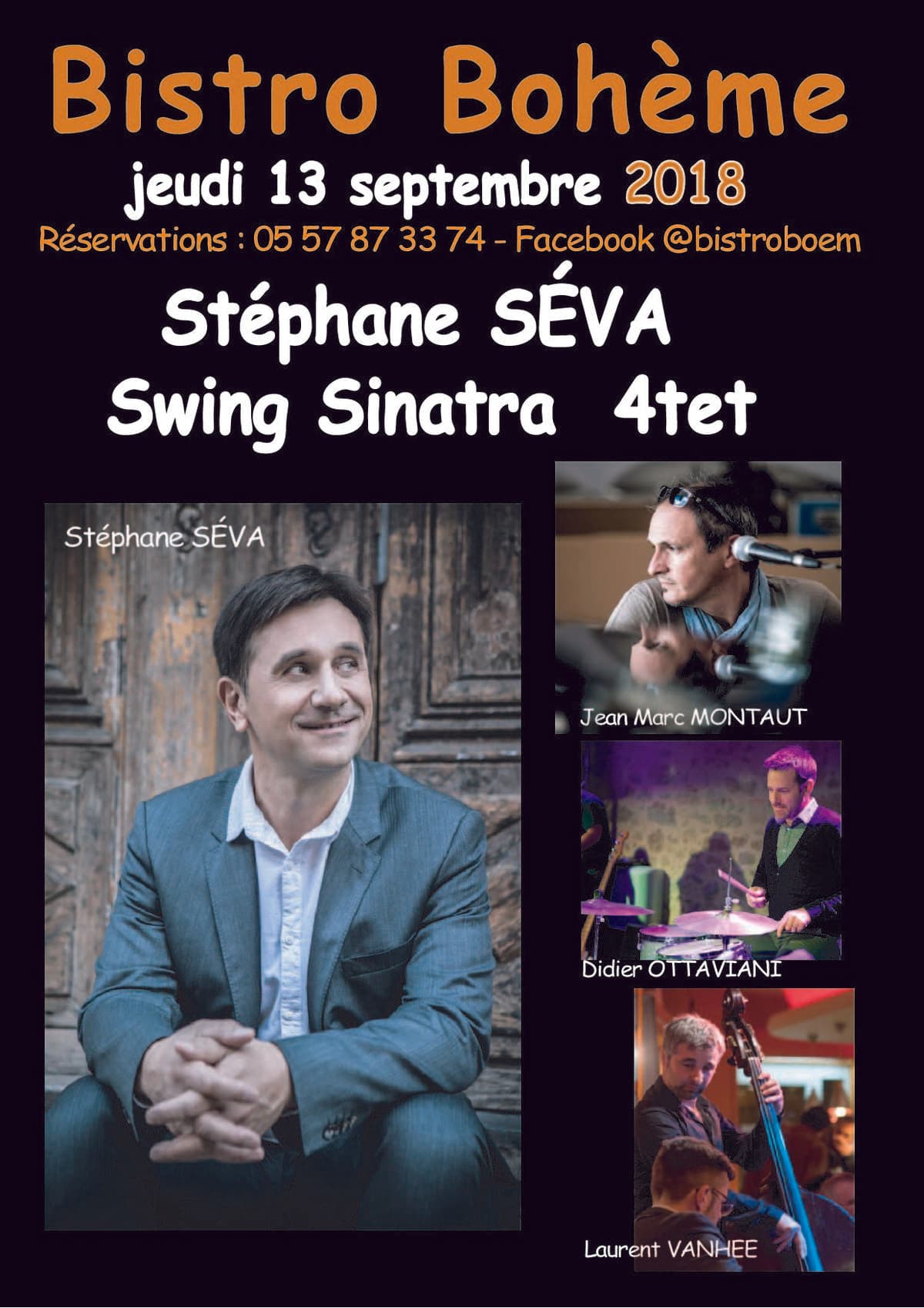 Stéphane Séva : Swing Sinatra 4tet