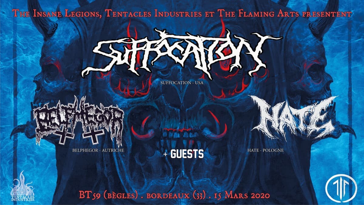SUFFOCATION + BELPHEGOR + HATE + GUESTS