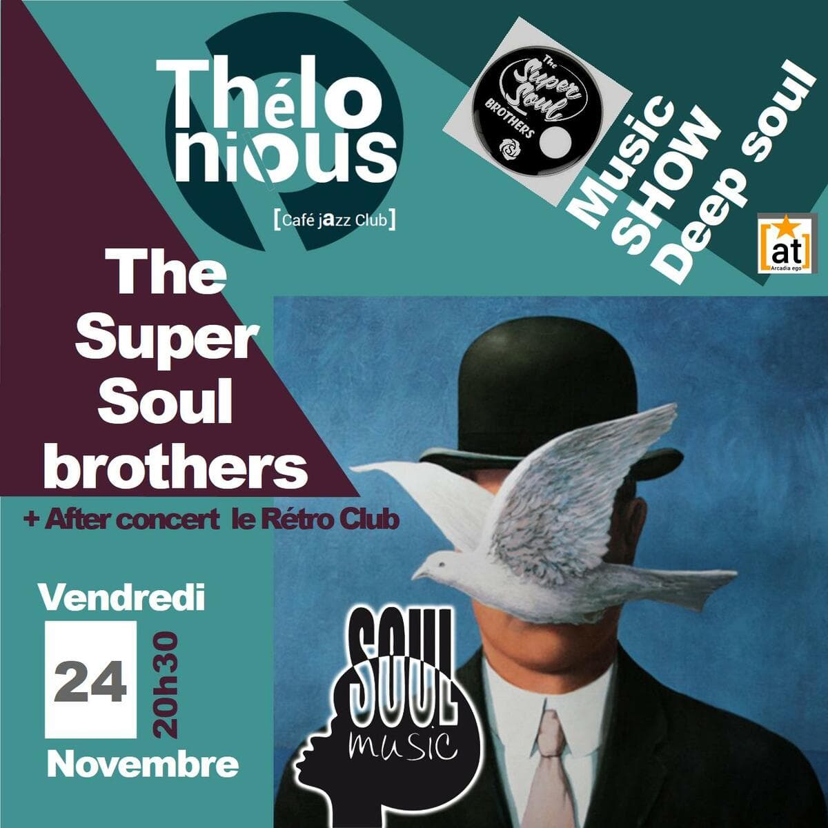 Super Soul Brothers + After Rétro Club
