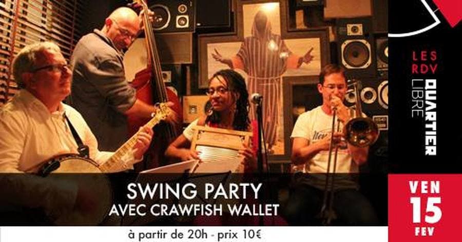 Swing Party avec CrawFish Wallet