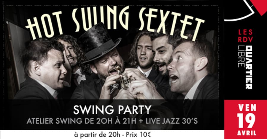 Swing Party avec Hot Swing Sextet