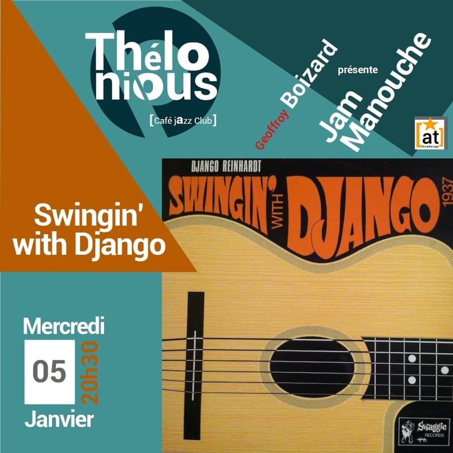 Swingin' with Django : Manouche & gipsy jazz