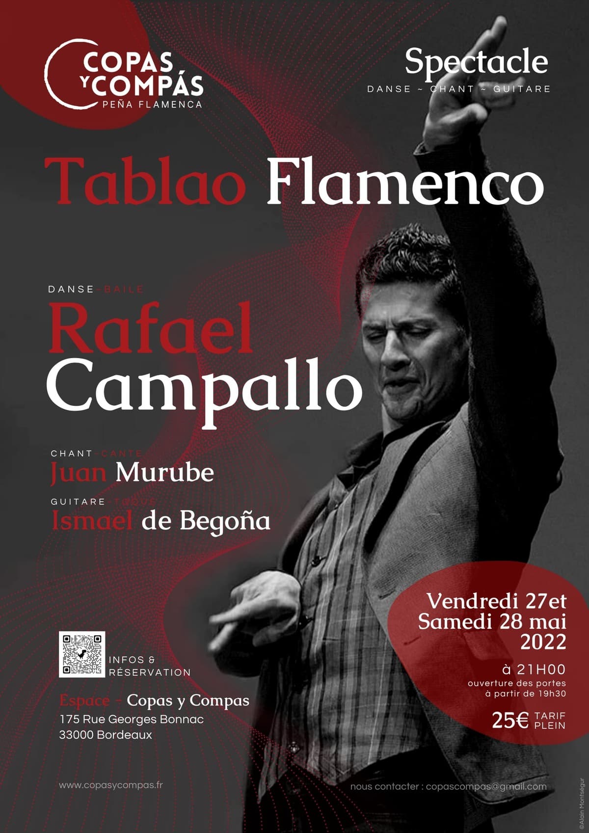 Tablao Flamenco avec Rafael Campallo