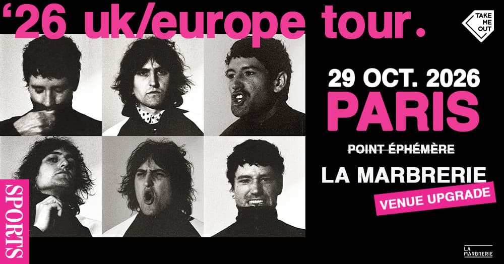 Take Me Out : Sports en concert à Paris !