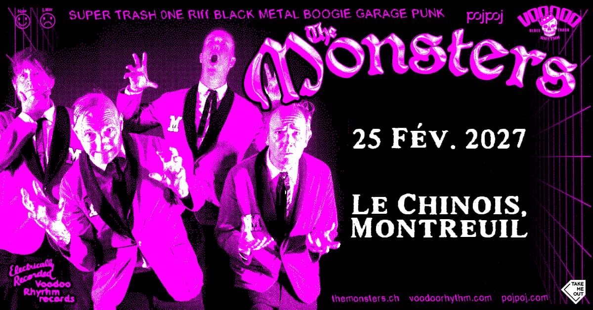 Take Me Out : The Monsters en concert !