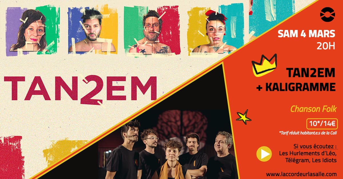 Tan2em + Kaligramme