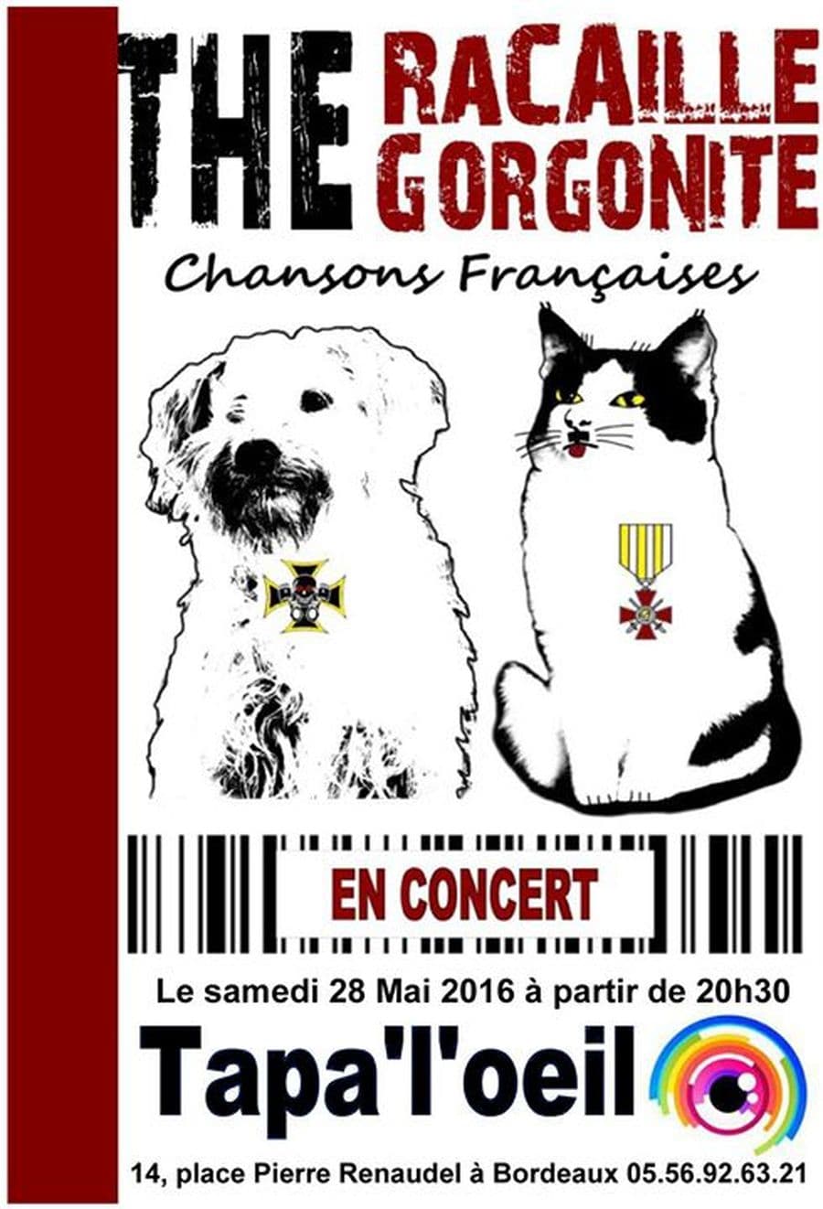 Tapas Concert : The Racaille Gorgonite