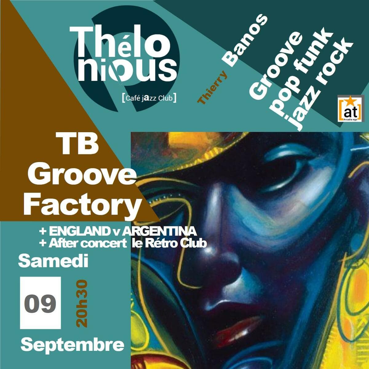 TB groove factory + rugby + after concert