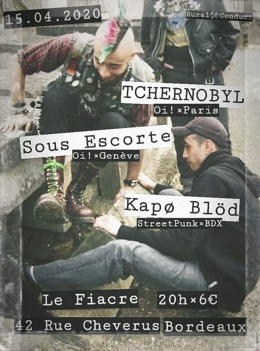 TCHERNOBYL + SOUS ESCORTE + GUESTS