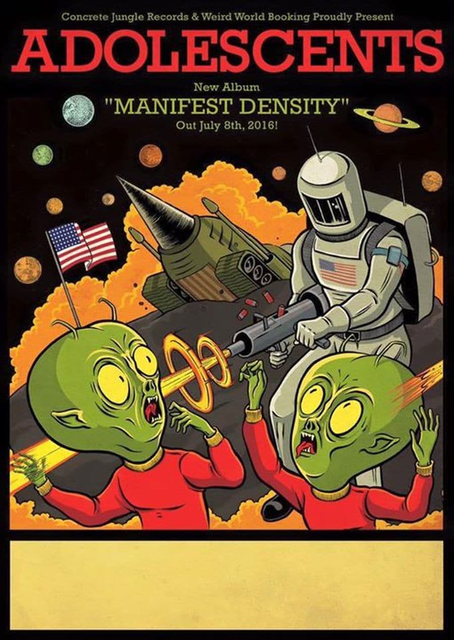 The Adolescents + Shock + Ironfist