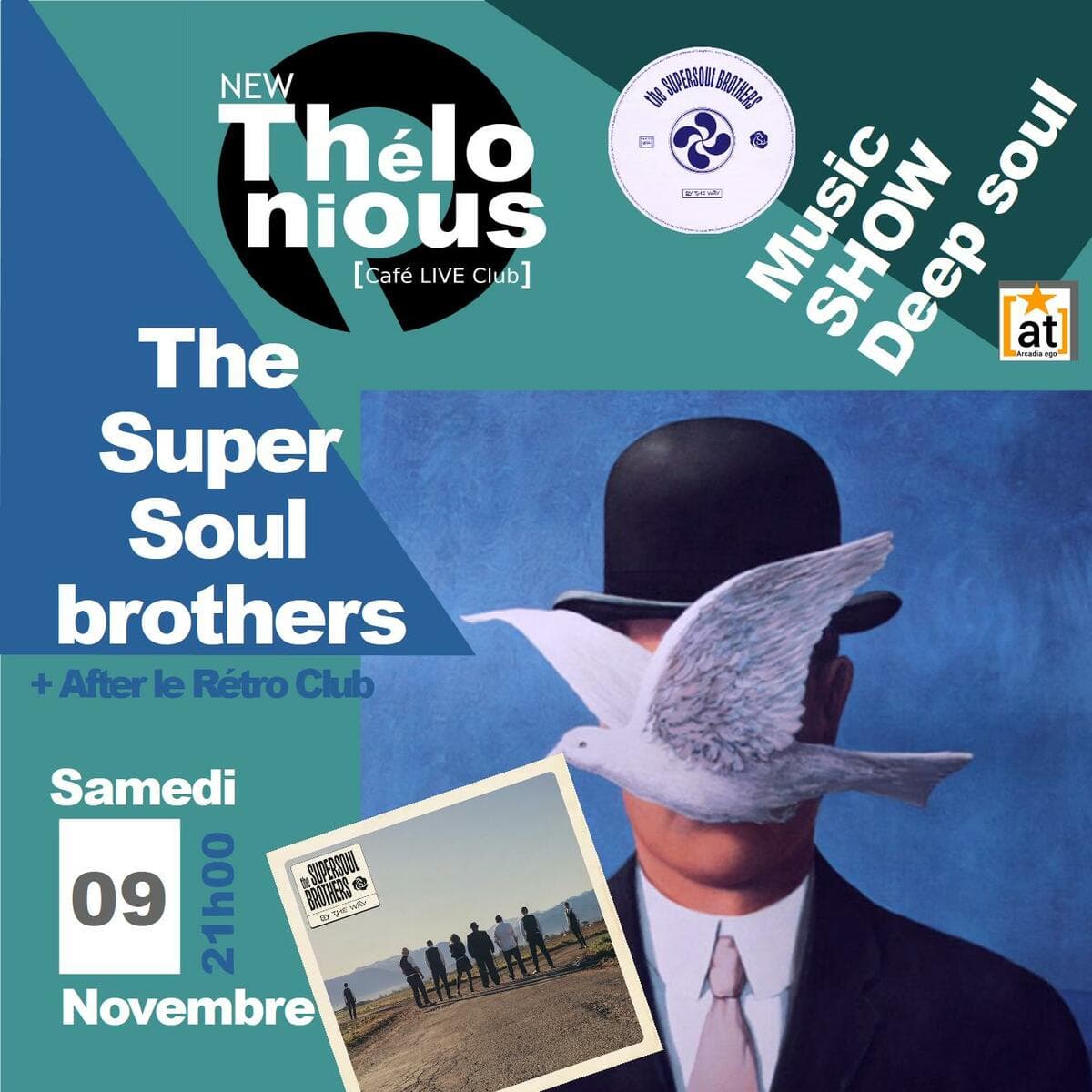 The Super Soul Brothers + After Rétro Club