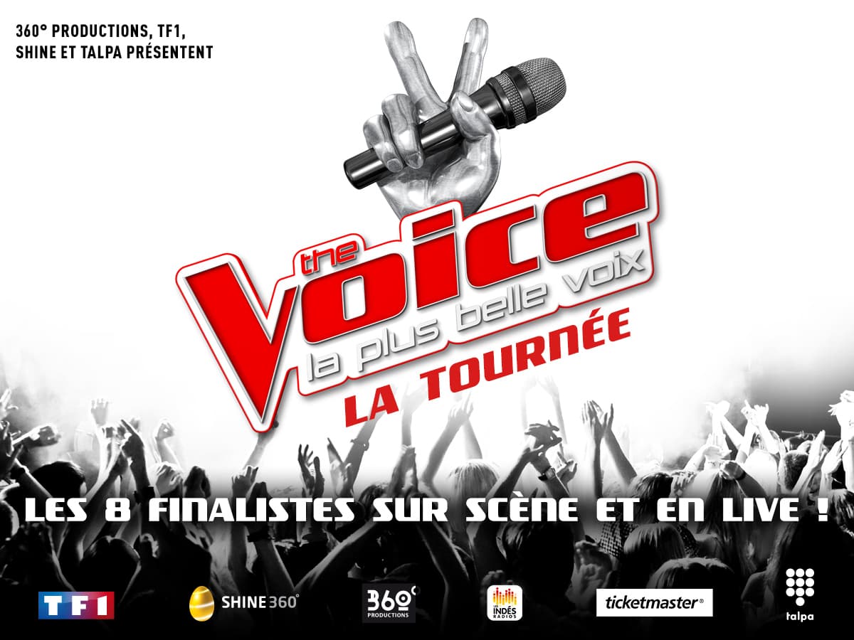 THE VOICE, LA TOURNEE