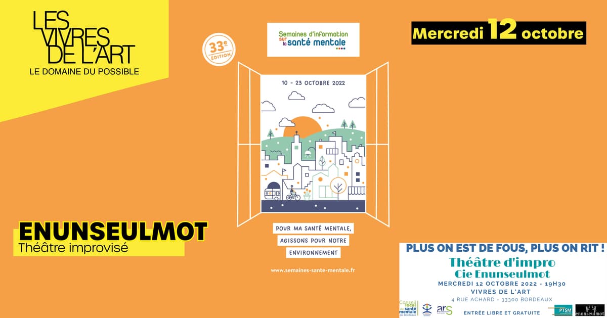 Théâtre improvisé • Cie ENUNSEULMOT