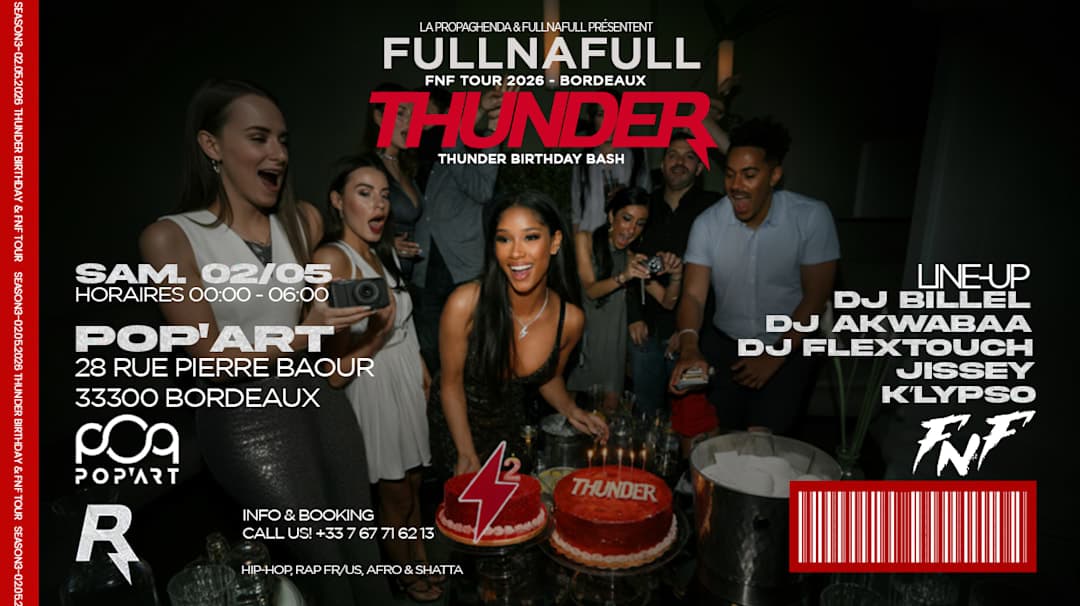 THUNDER BIRTHDAY BASH
