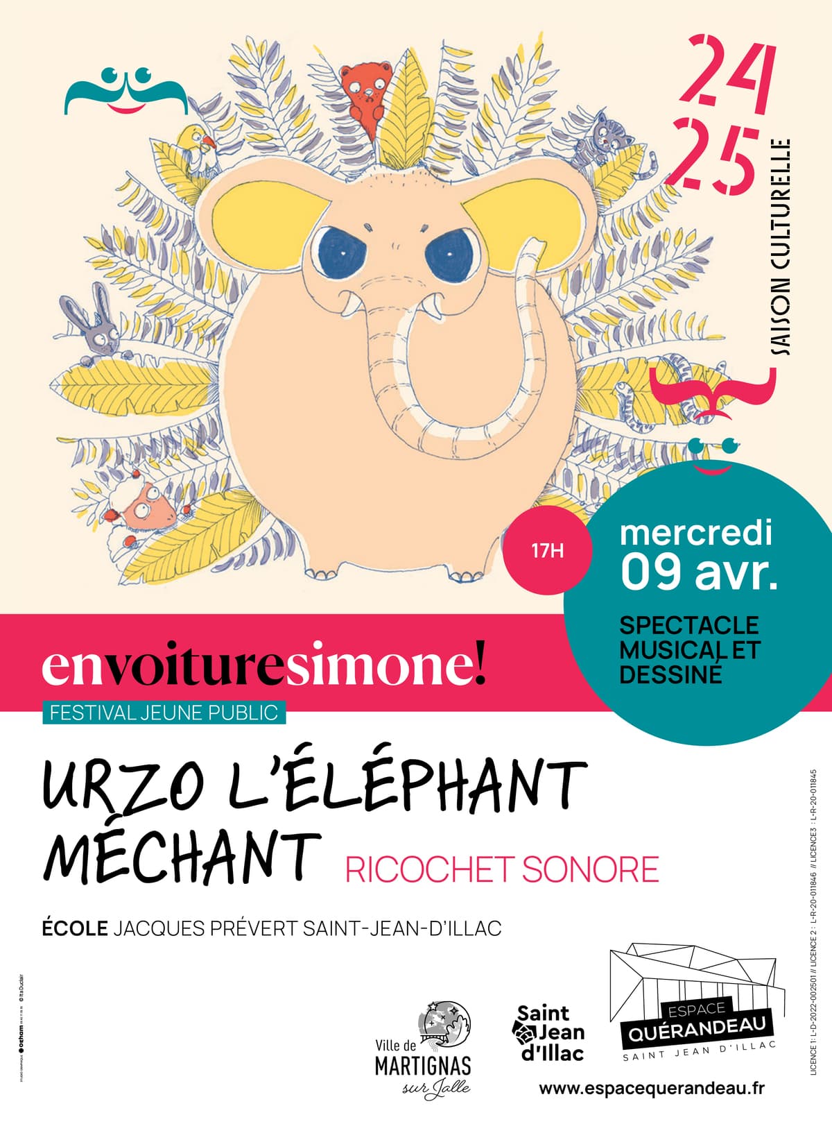 URZO L'ÉLÉPHANT MÉCHANT / Ricochet Sonore
