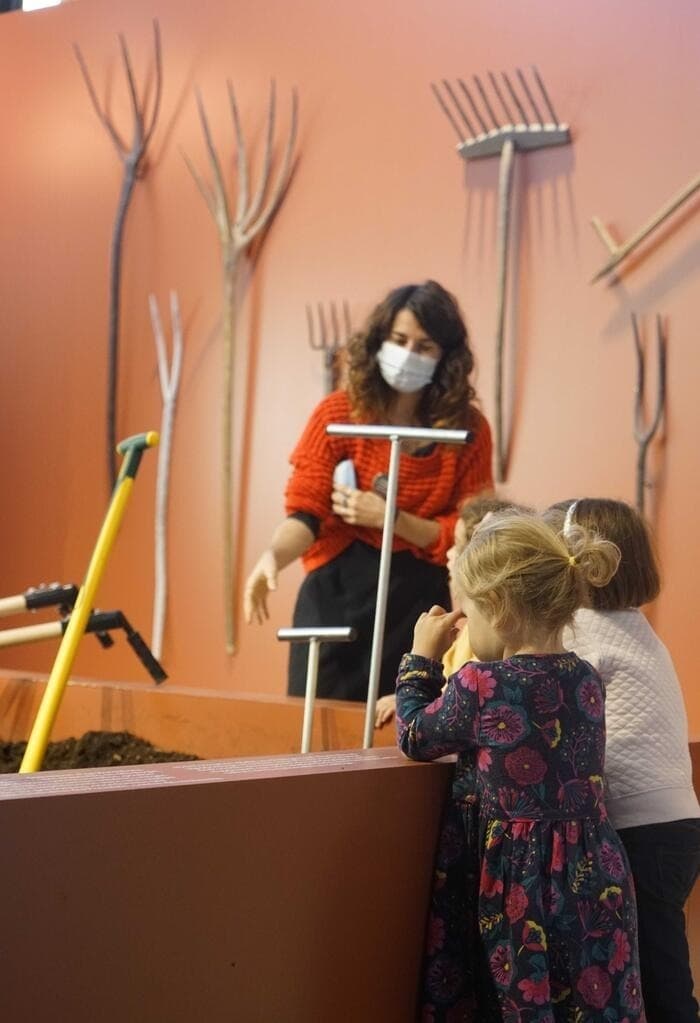 Vacances d'hiver : visite et jeu en famille