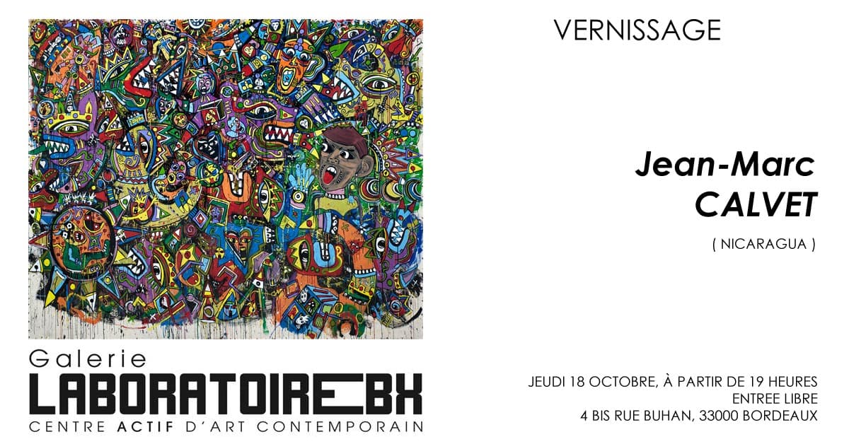 Vernissage de Jean-Marc Calvet