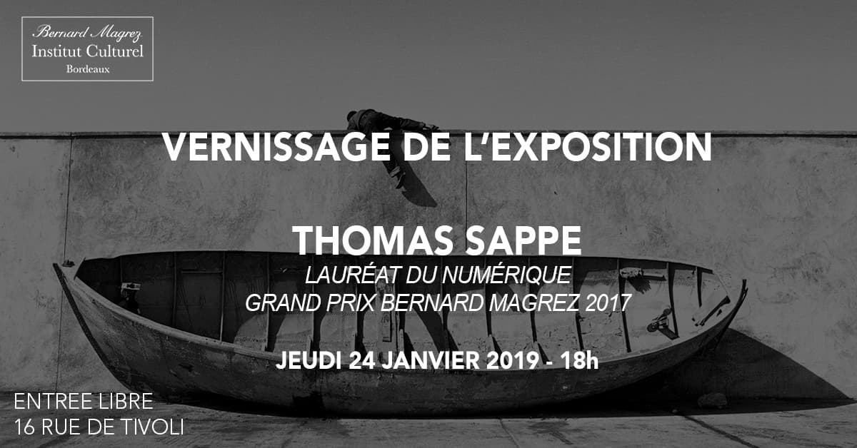 Vernissage et exposition de Thomas Sappe