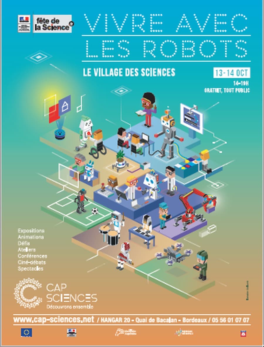 Village des sciences 2018 : Vivre avec les robots