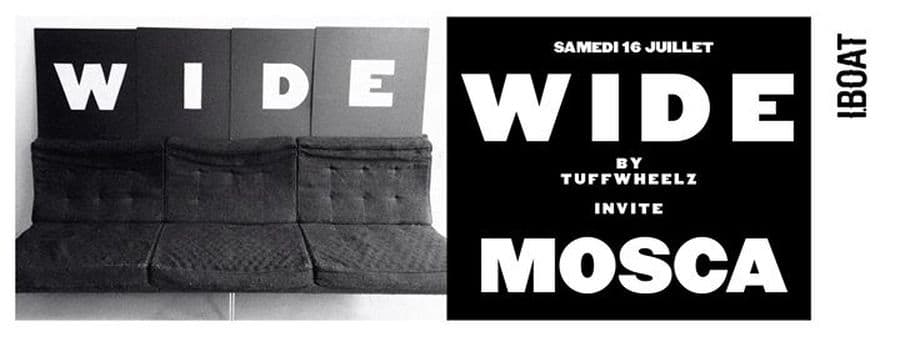 WIDE by TUFF Wheelz invite MOSCA