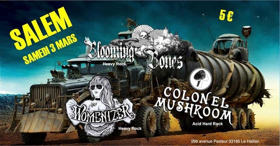 Womenizer + Blooming Bones + Colonel Mushroom