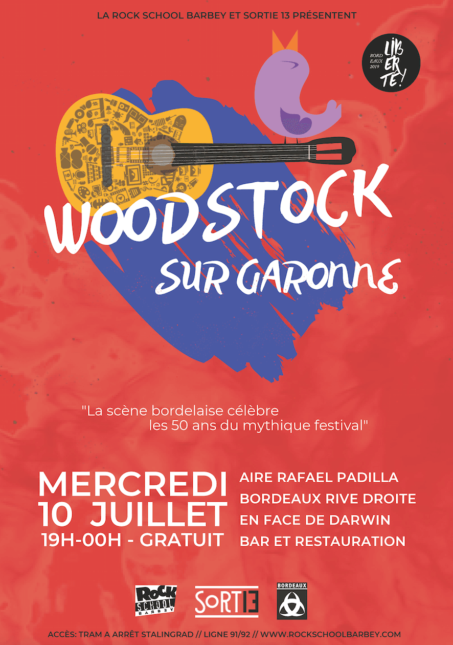 Woodstock sur Garonne - 50th Anniversary