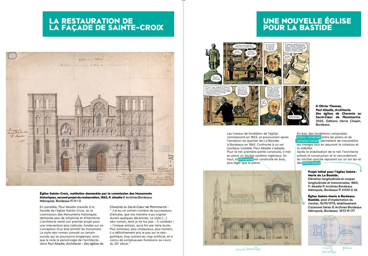 Paul Abadie, Olivier Thomas : regards d’artistes sur les traces du passé - 1884 > 2026