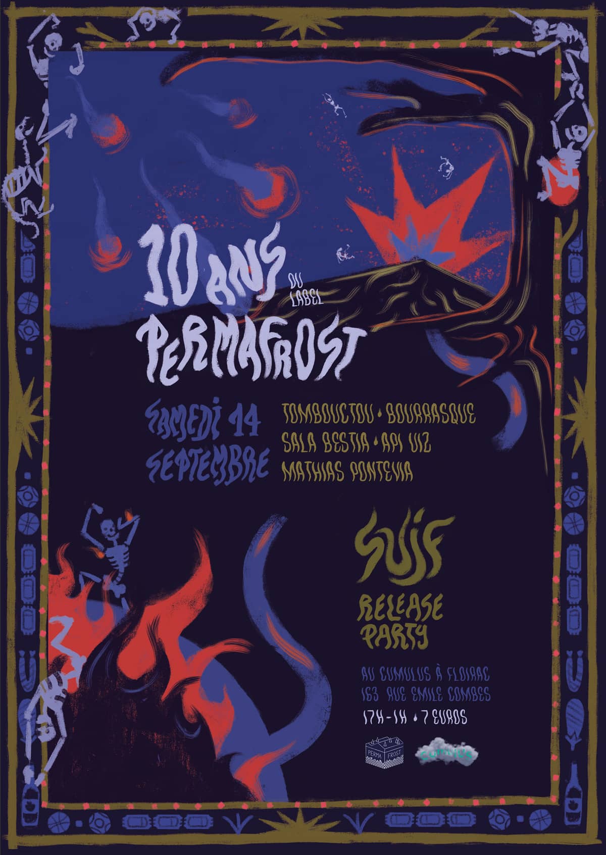 10 ans du label Permafrost + release Party de Suif
