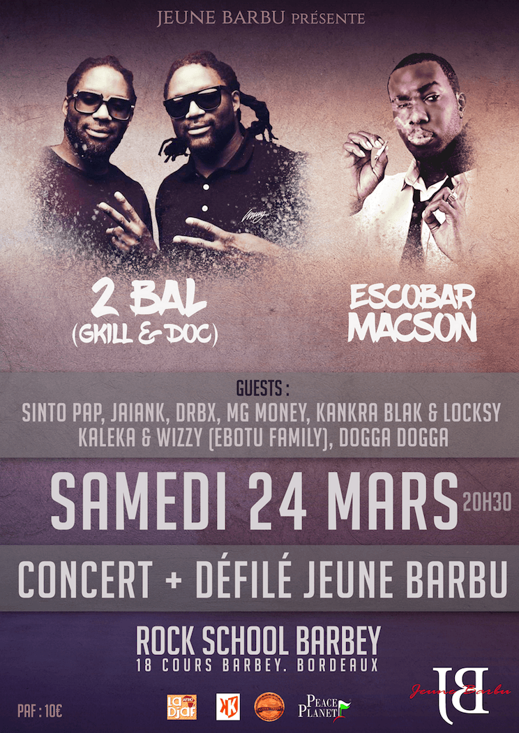 2 Bal (Gkill & Doc) + ESCOBAR MACSON + Sinto Pap + Jaiank + Drbx + MG Money + Kankra Blak & Locksy