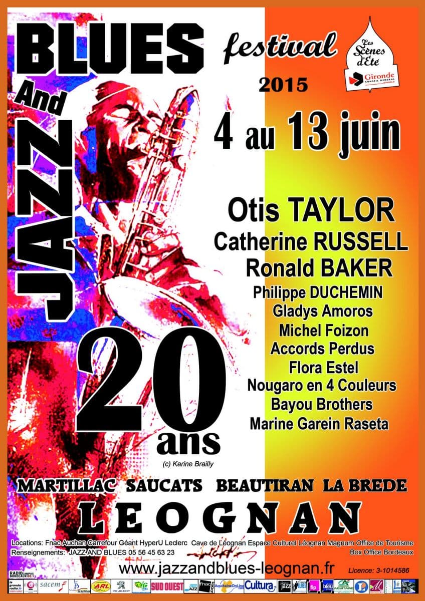 20ème JAZZ AND BLUES FESTIVAL LEOGNAN