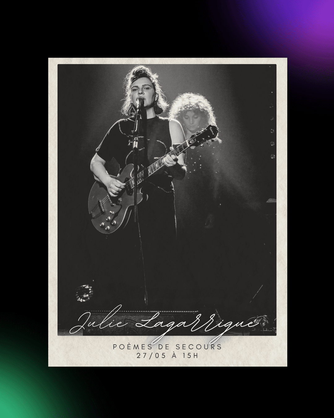 Julie Lagarrigue en trio – Poèmes de Secours