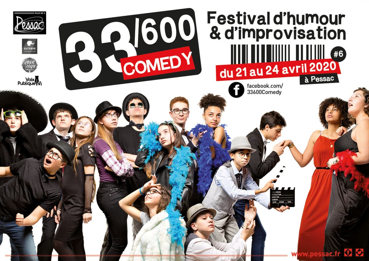 33/600 Comedy - Soirée de cloture : Fadily Camara + Djimo + Redouane Bougheraba