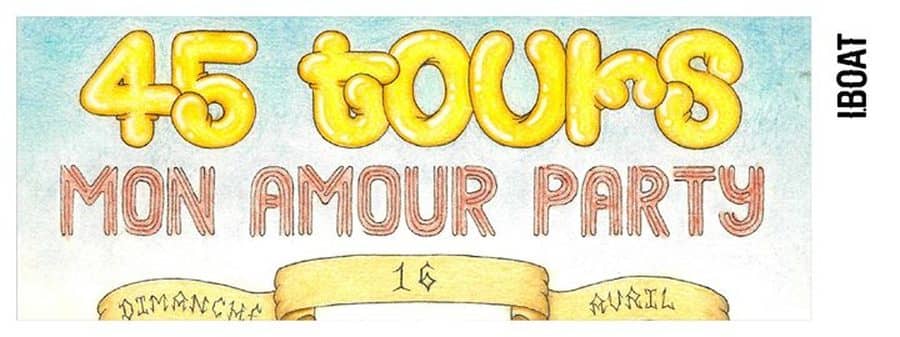 45 Tours Mon Amour invite Sacha Mambo et Vidal Benjamin