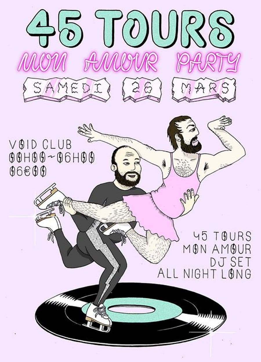 45 Tours Mon Amour Party !