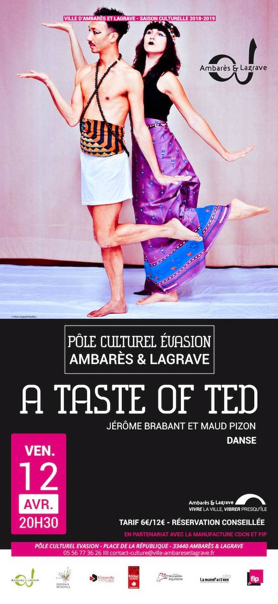 A Taste of Ted, parJérôme Brabant et Maud Pizon
