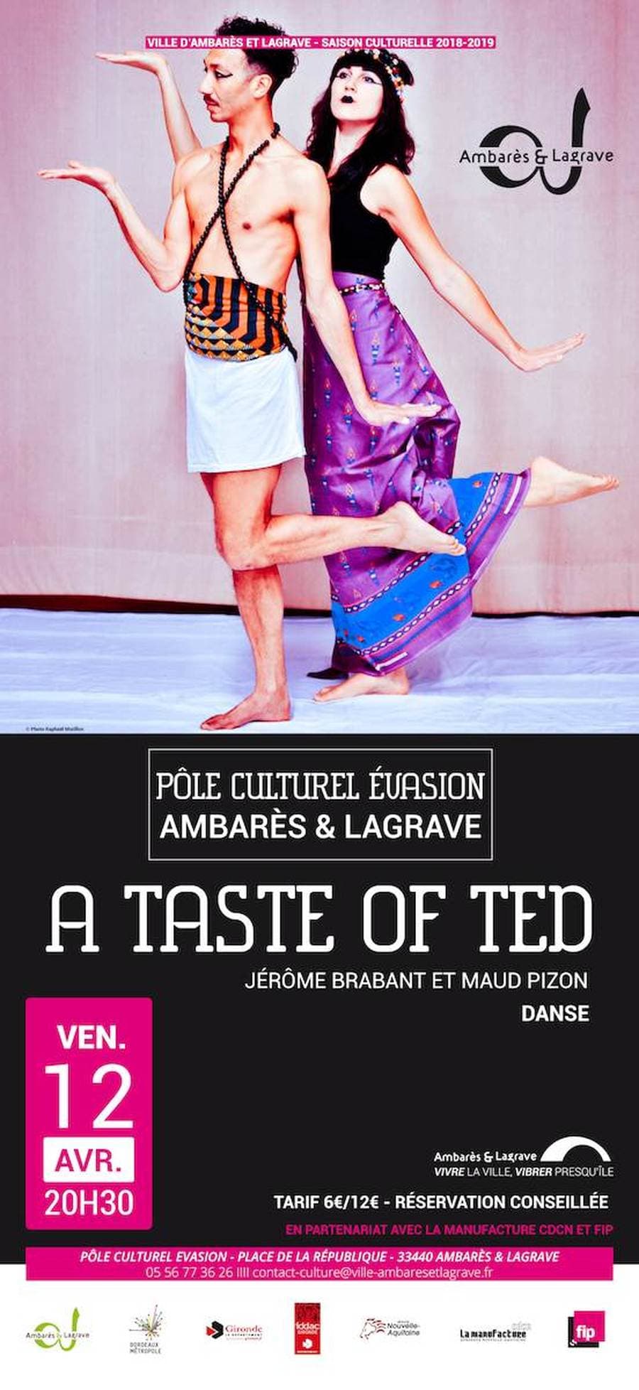 A Taste of Ted, parJérôme Brabant et Maud Pizon