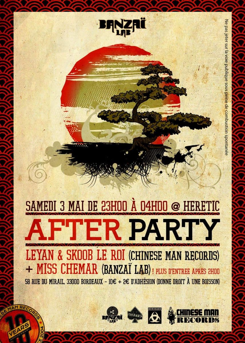 After Party 10ans Chinese Man Records