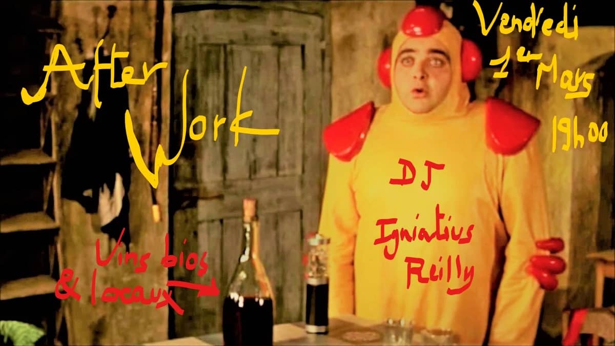 After work : dégustation de vins & DJ set Ignatius Reilly