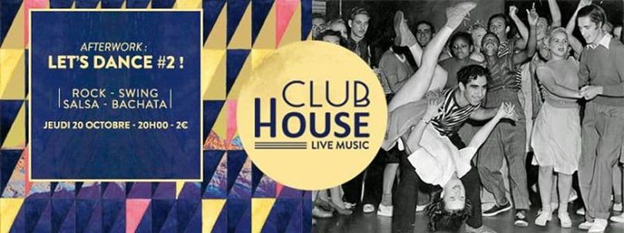 Afterwork > Let's Dance #2 : Rock Salsa Swing Bachata