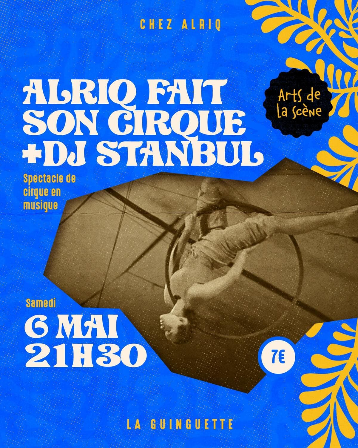 ALRIQ fait son cirque (Cirque + Dj set Stanbul)