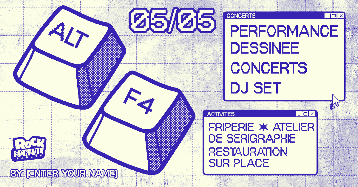 Alt F4 : Concerts et performance dessinée - Kagome + Lemayan + OMEN DJ set